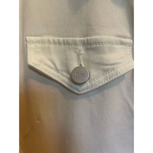 PAIGE Anessa Puff Sleeve Jumpsuit in Quartz Sand NWT size 10 - Picture 16 of 16